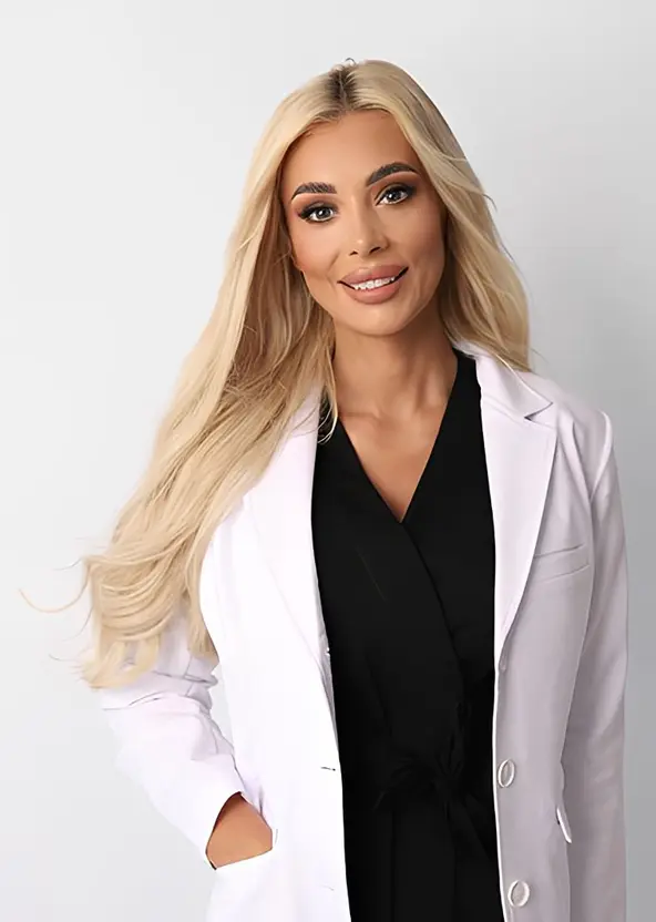 Lek. Magdalena Wojciechowska-Frączek, ginekolog (Gliwice), specjalizująca się w diagnostyce, leczeniu i prowadzeniu ciąży, praktykująca w Glivclinic